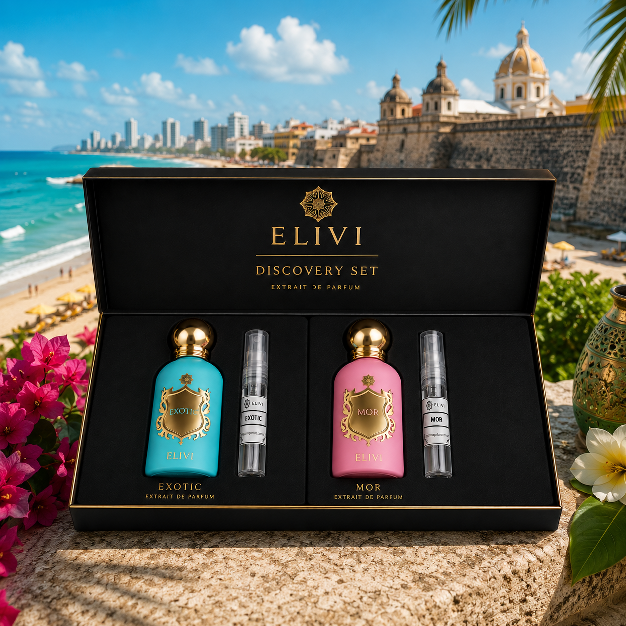 Set de descubrimiento ELIVI - "Sea and fire"